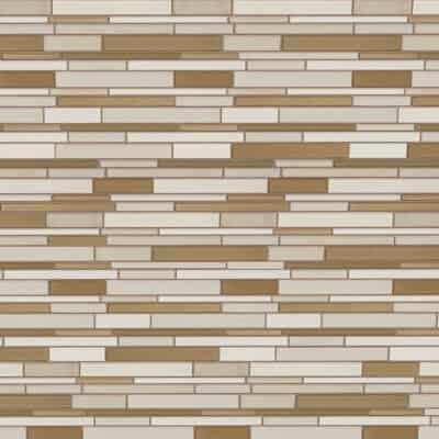 Gems Citrine Linear Mosaic - 12x12 Sheet